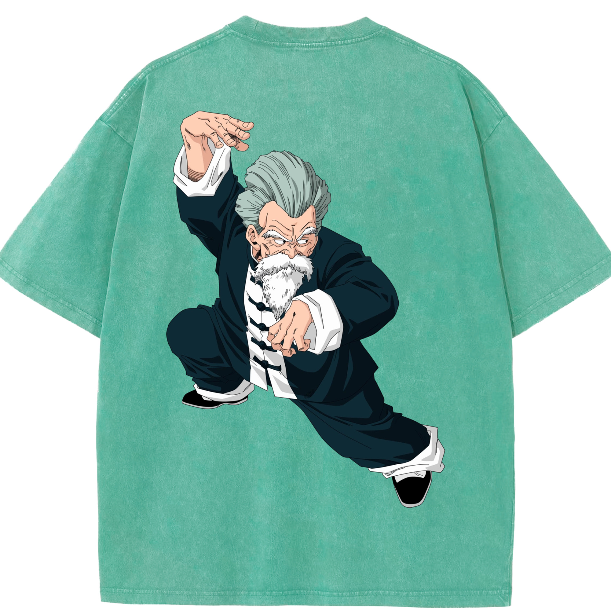 （画像用） ドラゴンボール DRAGON BALL 綿100% ヴィンテージ風 半袖Tシャツ（背面プリント）